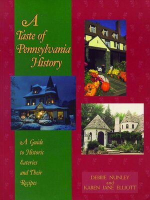 cover image of A Taste of Pennsylvania History